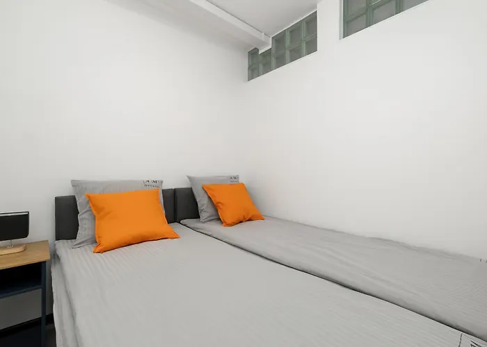 Apartmán Am Apartments Szczecin City Center 4 Santocka *