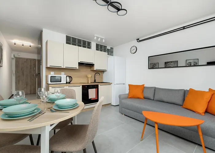 Apartmán Am Apartments Szczecin City Center 4 Santocka Štetín