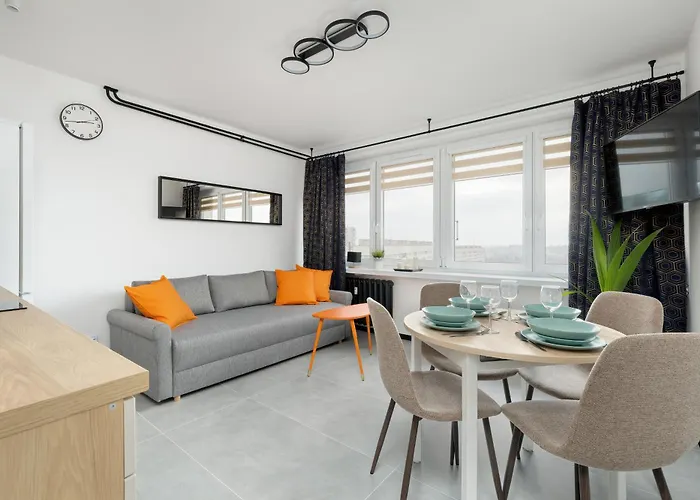 Apartmán Am Apartments Szczecin City Center 4 Santocka *