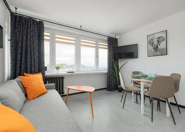 Apartmán Am Apartments Szczecin City Center 4 Santocka *